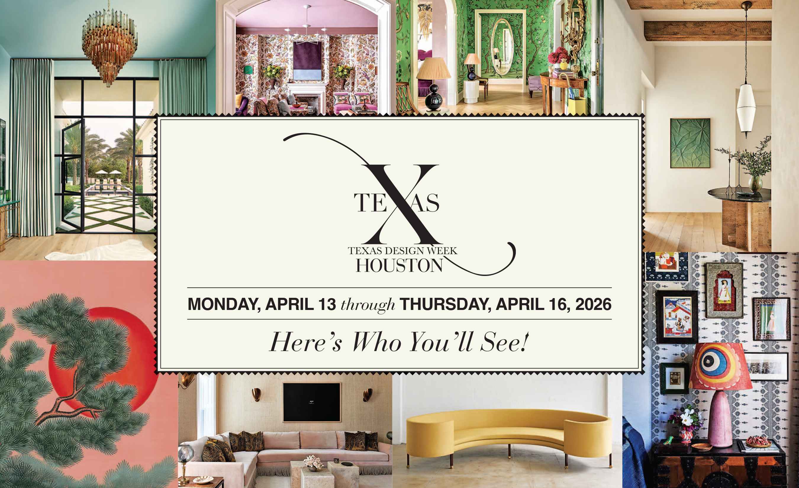 2026 Save the date PaperCity Texas Design Week Houston